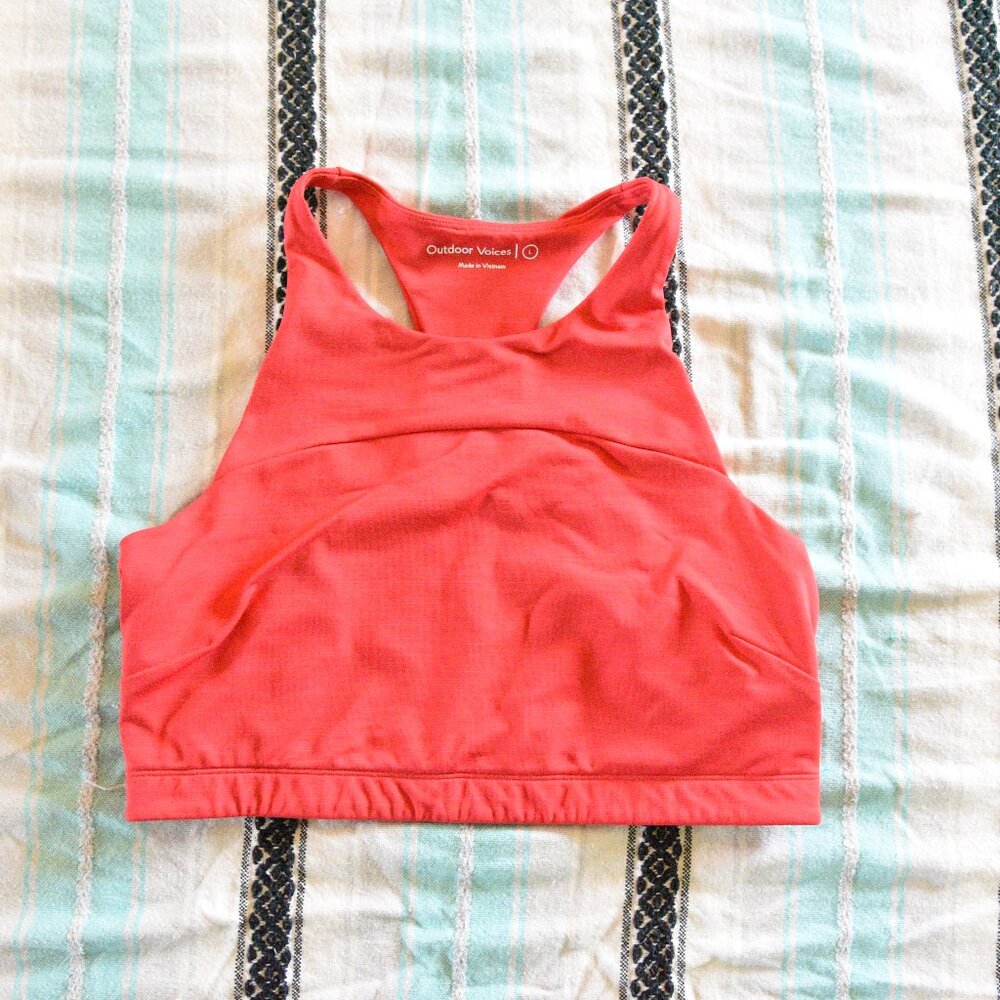 Tech Sweat Crop EUC Large Berry Red